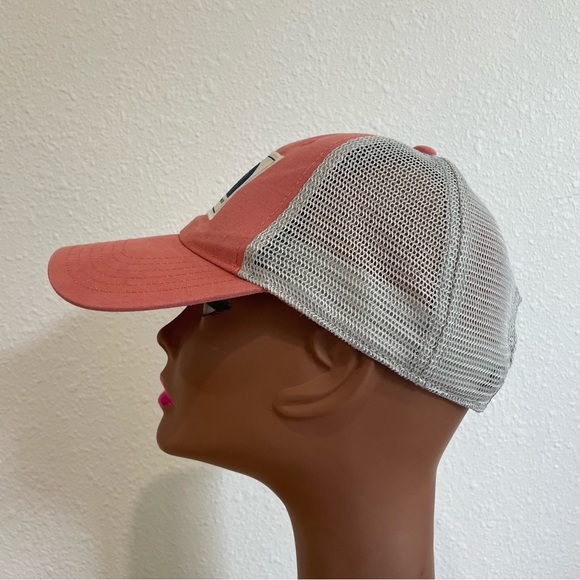 The North Face Pink Mesh Snap Back Trucker Hat - Picture 5 of 9